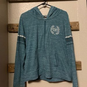 🔥BLUE pink sweatshirt!!